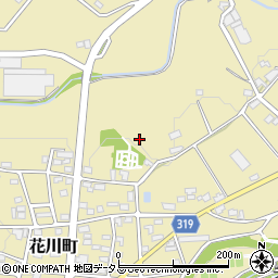 静岡県浜松市中央区花川町周辺の地図