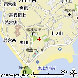 愛知県西尾市吉良町宮崎宮前周辺の地図