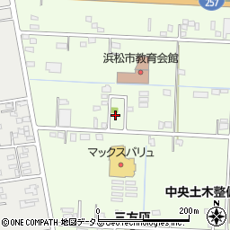 静岡県浜松市中央区東三方町146周辺の地図
