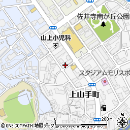大阪府吹田市上山手町30-19周辺の地図
