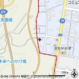 静岡県牧之原市布引原1113周辺の地図