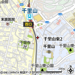 個別指導シグマ千里山駅前校周辺の地図