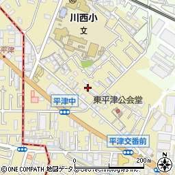 ヴィレッジみふく２周辺の地図