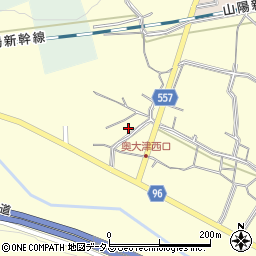 兵庫県赤穂市大津398周辺の地図