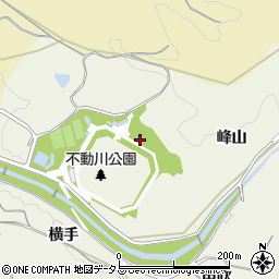 京都府木津川市山城町平尾大谷周辺の地図