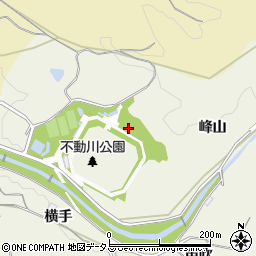 京都府木津川市山城町平尾（大谷）周辺の地図