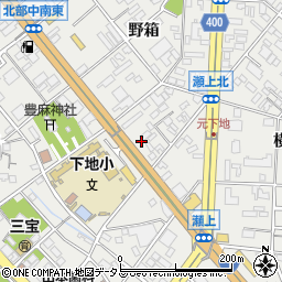 愛知県豊橋市下地町宮前7周辺の地図