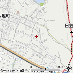 兵庫県姫路市大塩町734周辺の地図