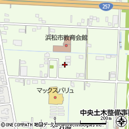 静岡県浜松市中央区東三方町147周辺の地図