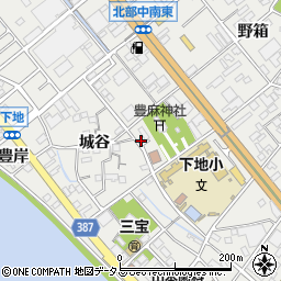 愛知県豊橋市下地町宮前51周辺の地図