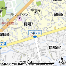 木村塾伊丹昆陽校周辺の地図