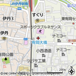トヨタレンタリース兵庫ＪＲ伊丹駅前店周辺の地図