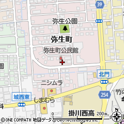 まごころ弁当　掛川店周辺の地図