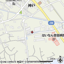 静岡県榛原郡吉田町神戸2666周辺の地図