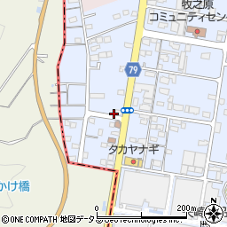 静岡県牧之原市布引原1110-3周辺の地図