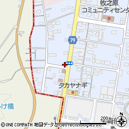 静岡県牧之原市布引原1110周辺の地図