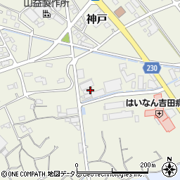 静岡県榛原郡吉田町神戸2580周辺の地図