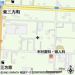 静岡県浜松市中央区東三方町172周辺の地図