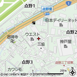 前田金属製作所寝屋川工場周辺の地図