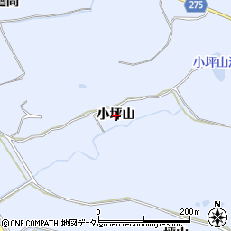愛知県美浜町（知多郡）奥田（小坪山）周辺の地図
