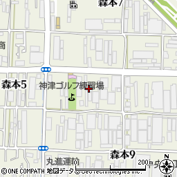 丸進運輸株式会社周辺の地図