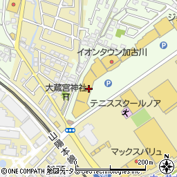 兵庫県加古川市東神吉町出河原862周辺の地図