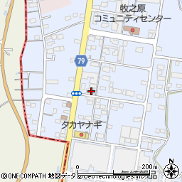 静岡県牧之原市布引原243周辺の地図