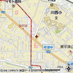 姫路三菱加古川店周辺の地図