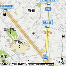 愛知県豊橋市下地町宮前8周辺の地図