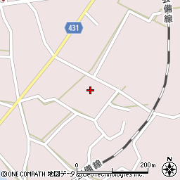 広島県三次市向江田町767周辺の地図