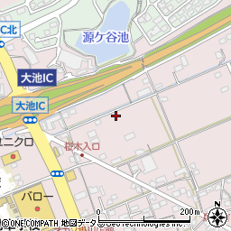 静岡県掛川市大池2678周辺の地図