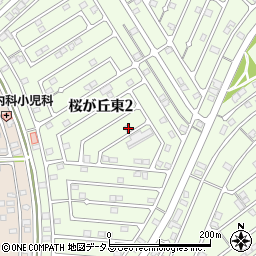 岡山県赤磐市桜が丘東2丁目2-168周辺の地図