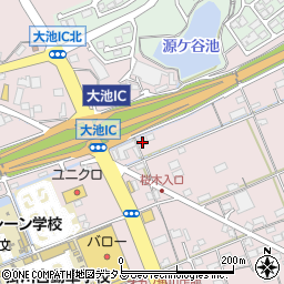 静岡県掛川市大池2684周辺の地図