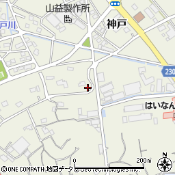静岡県榛原郡吉田町神戸2680-5周辺の地図