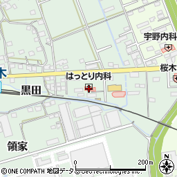 静岡県掛川市富部650-2周辺の地図