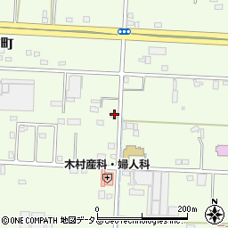 静岡県浜松市中央区東三方町180周辺の地図