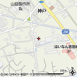 静岡県榛原郡吉田町神戸2578-5周辺の地図