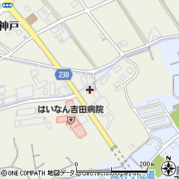 静岡県榛原郡吉田町神戸2561周辺の地図