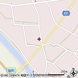 広島県三次市向江田町692周辺の地図