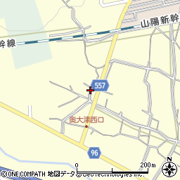 兵庫県赤穂市大津402周辺の地図