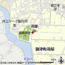 兵庫県たつの市御津町苅屋785周辺の地図