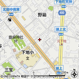 愛知県豊橋市下地町宮前11周辺の地図