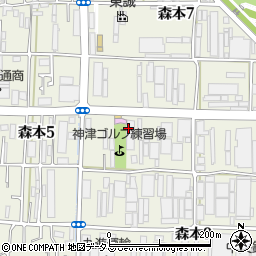 山田金属株式会社周辺の地図