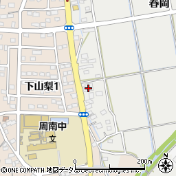 静岡県袋井市春岡1188-6周辺の地図