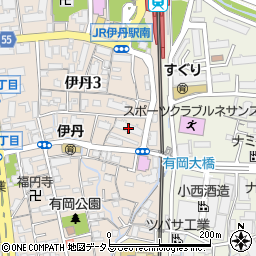 グランスイート伊丹駅前ローレルステージ周辺の地図
