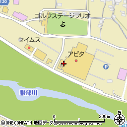 丸忠鮮魚丸忠　アピタ伊賀上野店周辺の地図