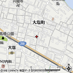 兵庫県姫路市大塩町652周辺の地図