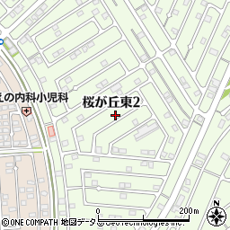 岡山県赤磐市桜が丘東2丁目2-188周辺の地図