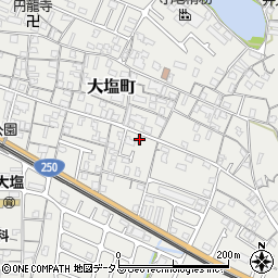 兵庫県姫路市大塩町664周辺の地図