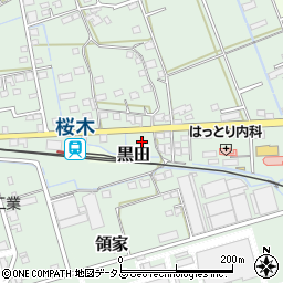 ＪＡ掛川市桜木周辺の地図